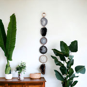 Charcoal Agate Garland | No Leather - Mod North & Co.