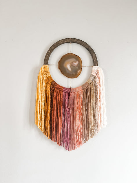How to Make a Yarn Wall Hanging - The DIY Dreamer