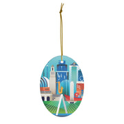 Kansas City Ceramic Ornament
