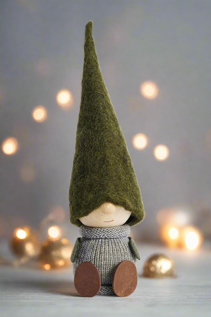 Tomte Gnome - Cousin Frode (green hat)