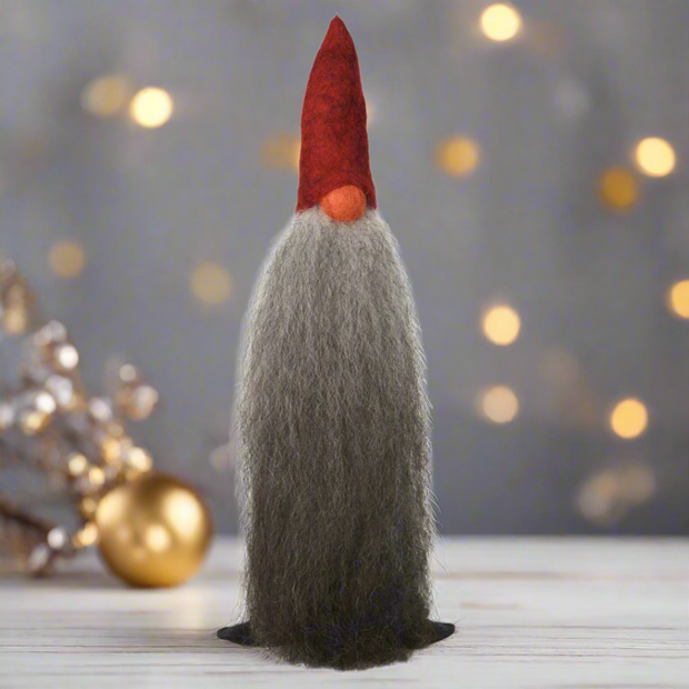 Tomte Gnome - Tall Nicholas (Red Cap)