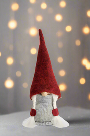 Tomte Gnome - Alice With Red Cap