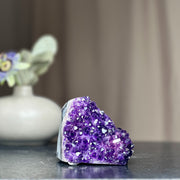 Large Amethyst geode Unique raw dark huge crystal cluster