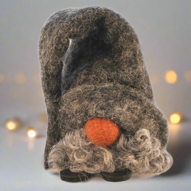 Tomte Gnome - Little Sune (Grey Cap)