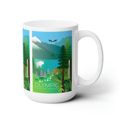 Olympic National Park Ceramic Mug 11oz or 15oz