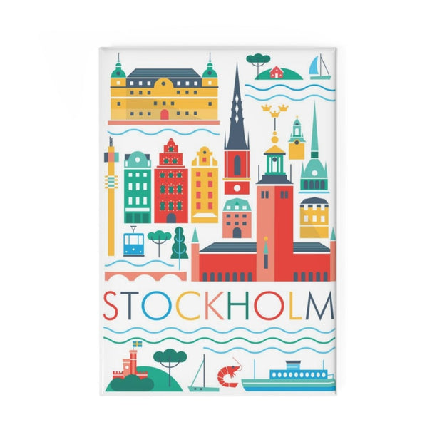 STOCKHOLM SCANDI REFRIGERATOR MAGNET