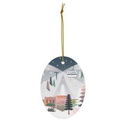 Steamboat Springs Ceramic Ornament