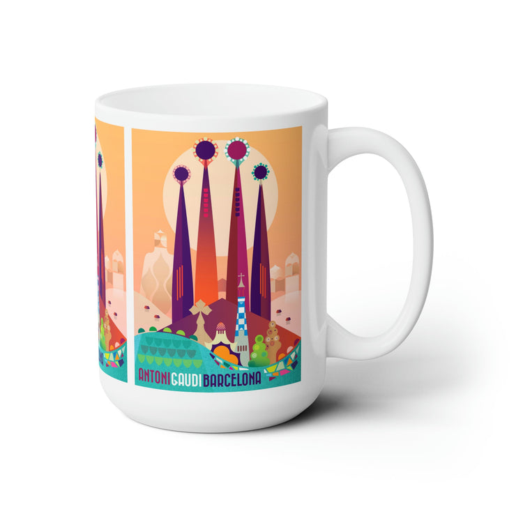 Barcelona Ceramic Mug 11oz or 15oz