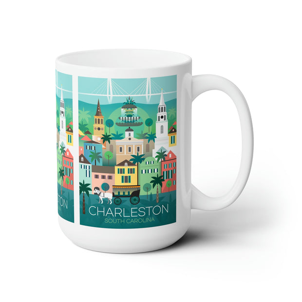 Charleston Ceramic Mug 11oz or 15oz
