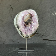 Amethyst Geode with Stand for collectors, A quality amethyst stone from Uruguay