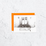 Redrum Halloween Card