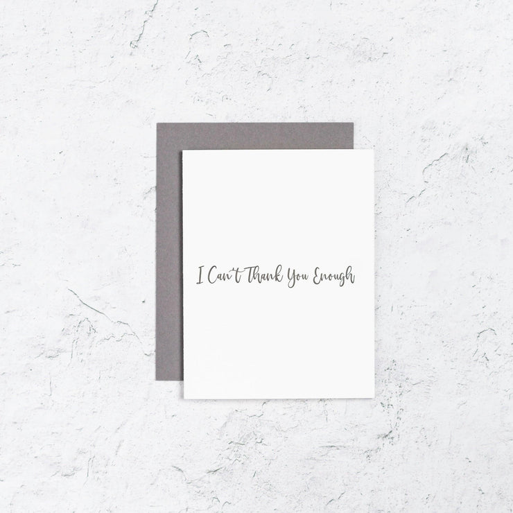 Can't Thank You Enough Box Set of 10