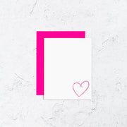 Heart Icon Notecards Box Set of 10