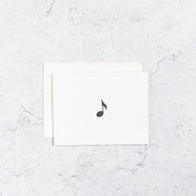 Music Note Icon Notecards