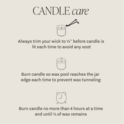 Sunday Brunch Soy Candle - Clear Jar - 9 oz