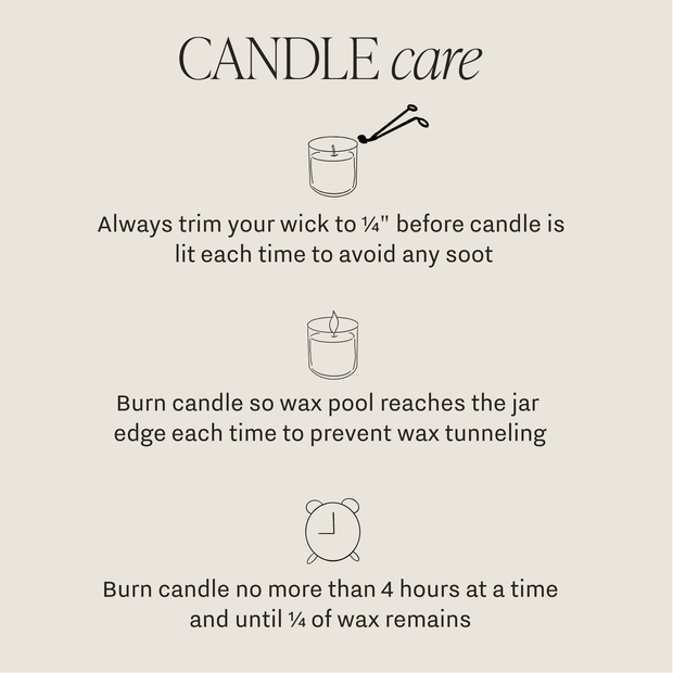 Sandalwood Rose Soy Candle - White Jar - 11 oz