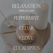 Relaxation Soy Candle - Amber Jar - 9 oz