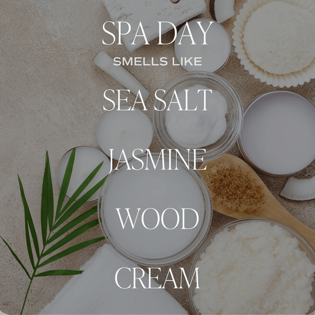 Spa Day Soy Candle - Clear Jar - 9 oz