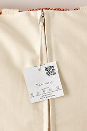Boho Sienna Euro Sham Cotton Throw Pillow