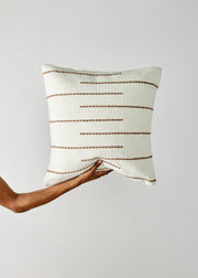 Zuri Hand-Loomed Wool Throw Pillow