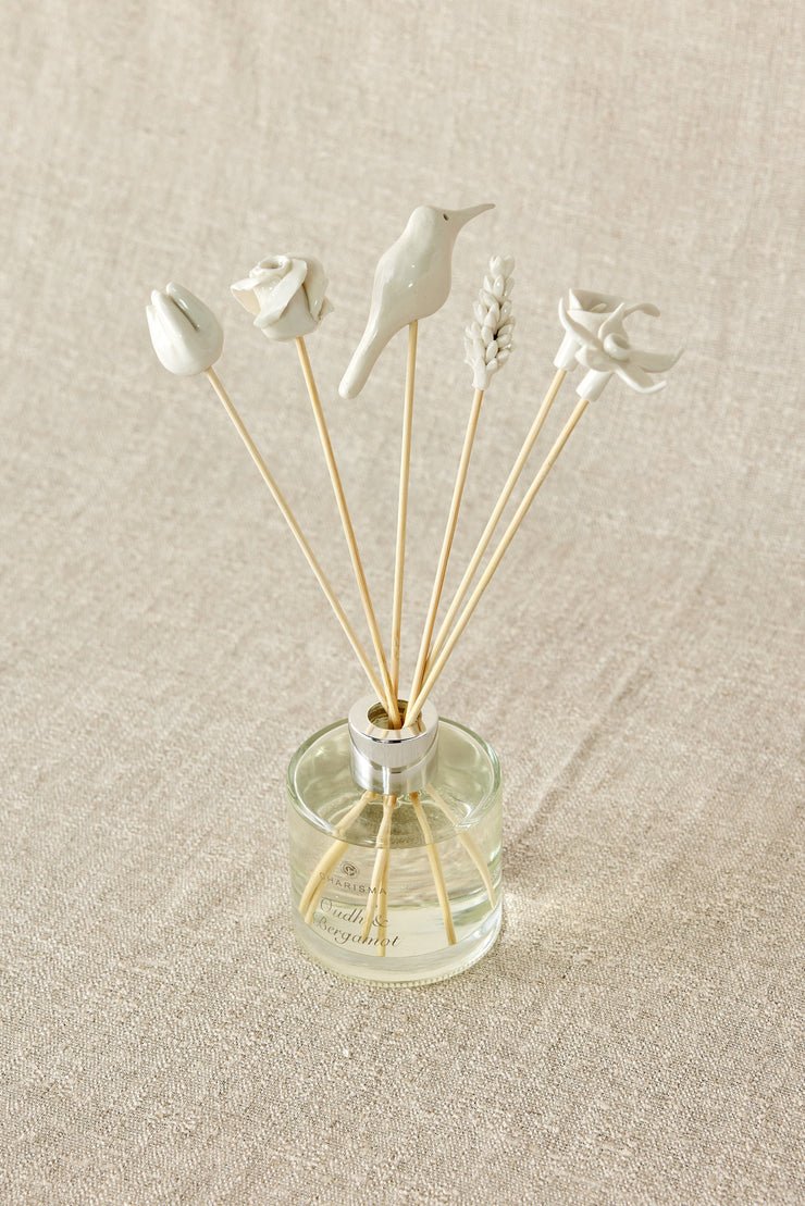 Country Flowers Bamboo Diffuser Sticks Set