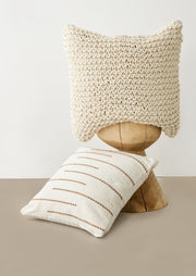 Zuri Hand-Loomed Wool Throw Pillow