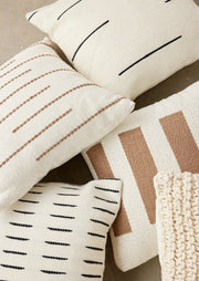 Zuri Hand-Loomed Wool Throw Pillow