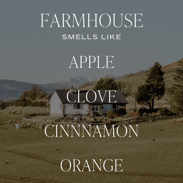 Farmhouse Soy Candle - Tinted Glass Jar - 12 oz