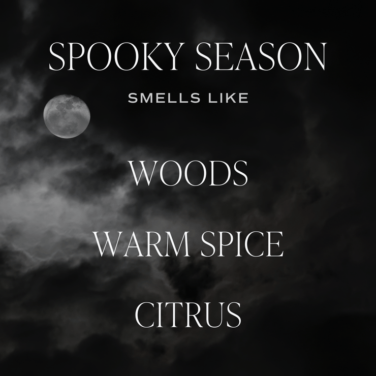 Spooky Season Soy Candle - Orange Matte Jar - 15 oz (Cozy Season)