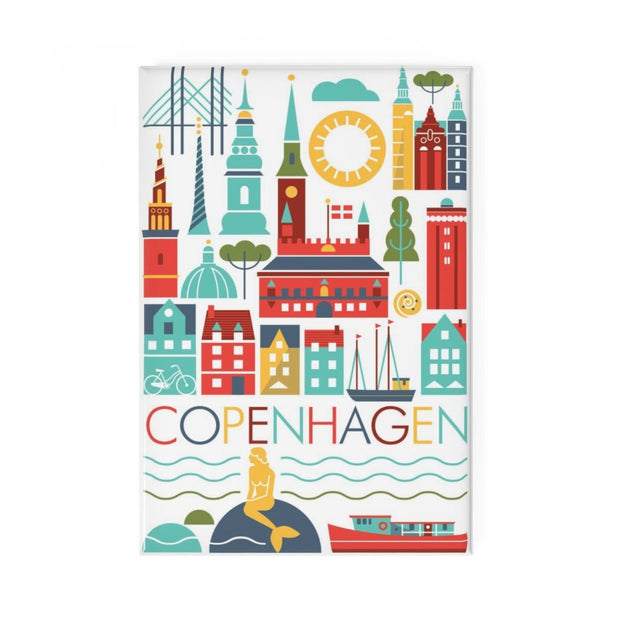 COPENHAGEN SCANDI REFRIGERATOR MAGNET
