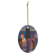 Chicago Ceramic Ornament