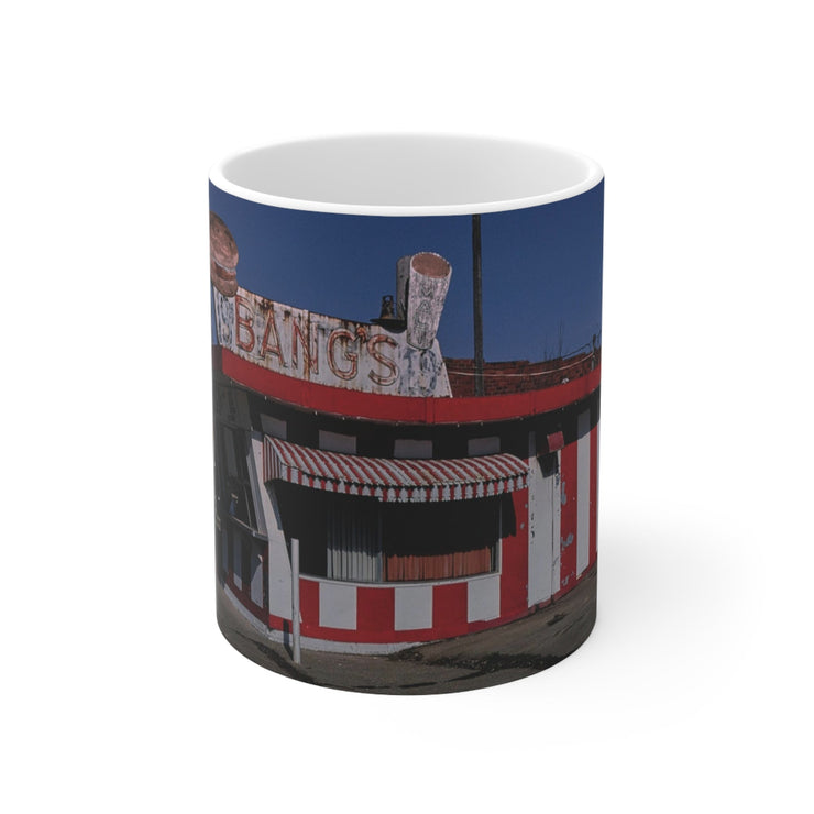 ROADSIDE MUGS - Bangs Diner Ceramic Mug 11oz