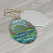 Idaho Ceramic Ornament