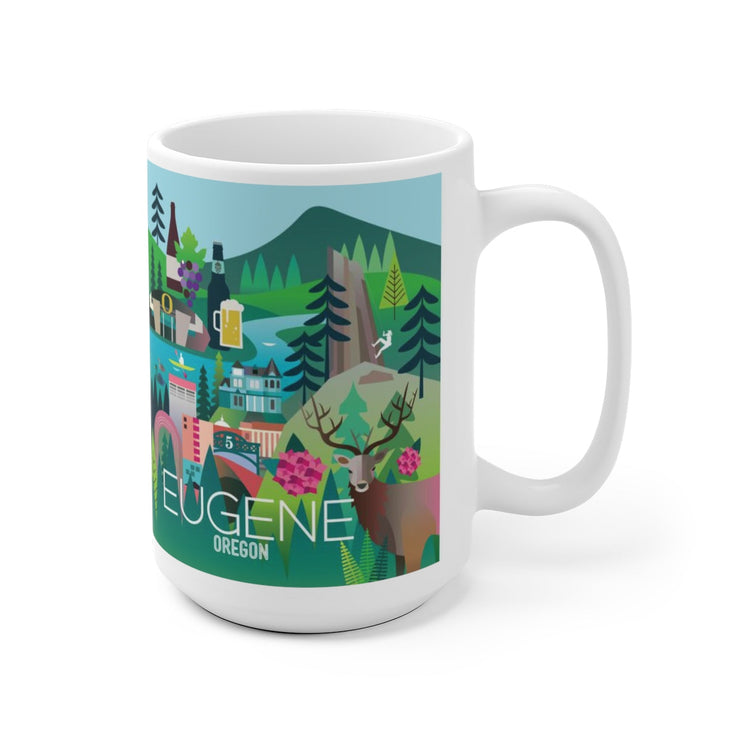 EUGENE 11 OZ OR 15 OZ CERAMIC MUG