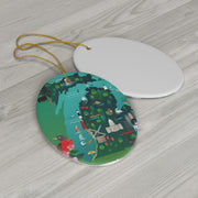 Michigan Ceramic Ornament