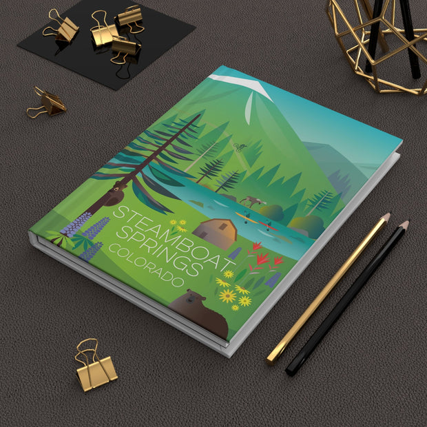 Steamboat Springs (Summer) Hardcover Journal
