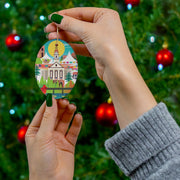 Pittsboro Ceramic Ornament