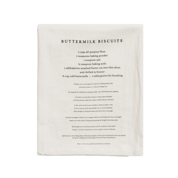 Buttermilk Biscuits Tea Towel