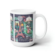 Paris Ceramic Mug 11oz or 15oz