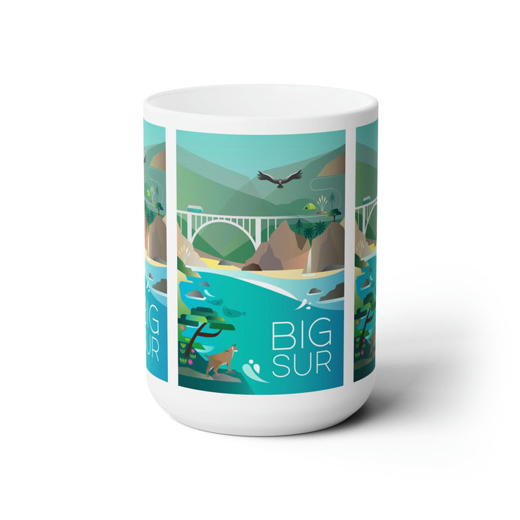 Big Sur Ceramic Mug 11oz or 15oz