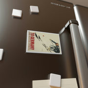 To Germany for Winter Sports Magnet
