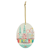 Copenhagan Ceramic Ornament