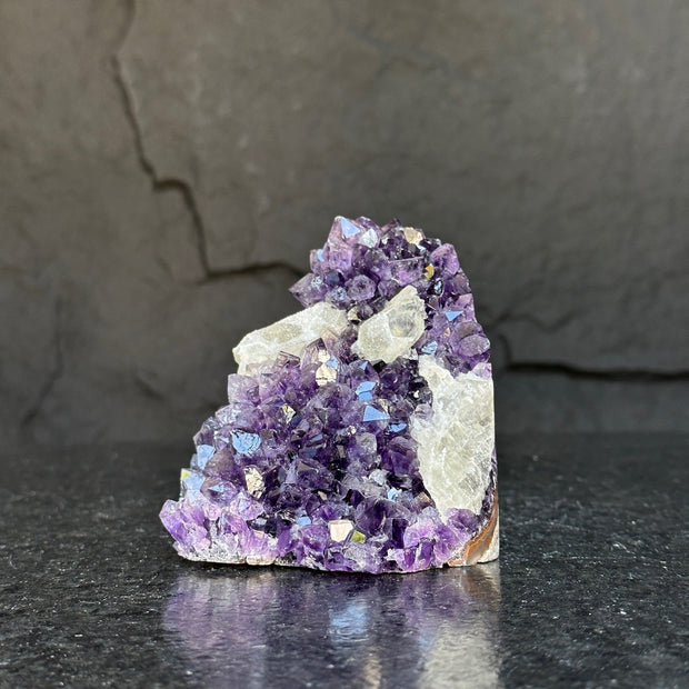 Amethyst raw stone, Cathedral amethyst, large crystal cluster