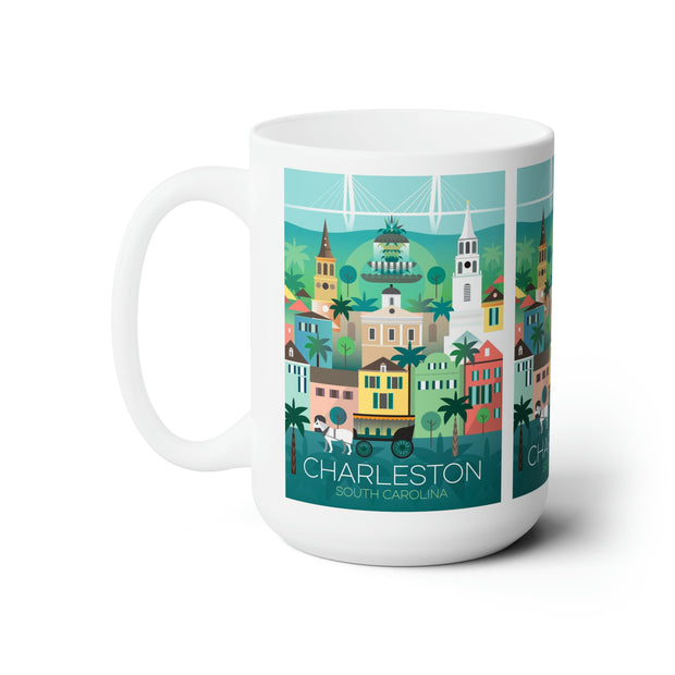 Charleston Ceramic Mug 11oz or 15oz