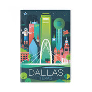 DALLAS REFRIGERATOR MAGNET