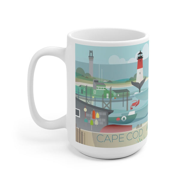 CAPE COD 11OZ OR 15 OZ CERAMIC MUG