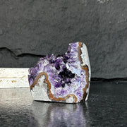 Large Amethyst geode, Unique crystal cluster with Agate formations