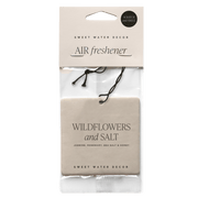 Wildflowers and Salt Hanging Air Freshener