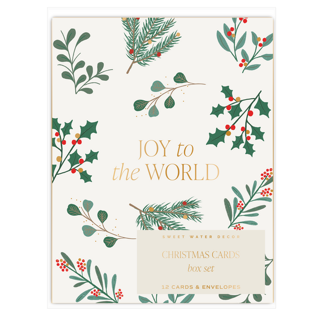 Assorted Holiday Card Set - Pack of 12