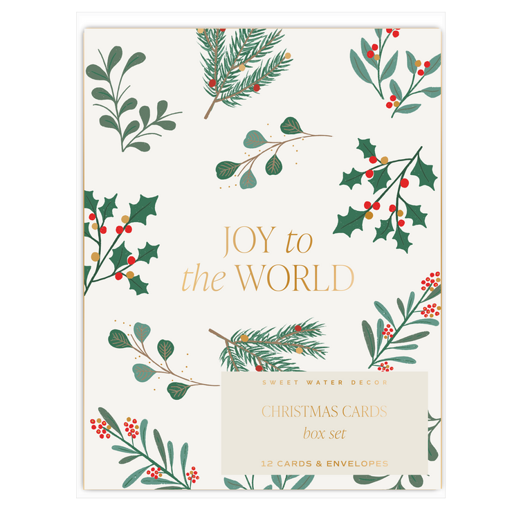 Assorted Holiday Card Set - Pack of 12